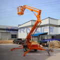 Towable Cherry Picker For Sale Trailer Mounted Mini Boom Lift With Ce Iso